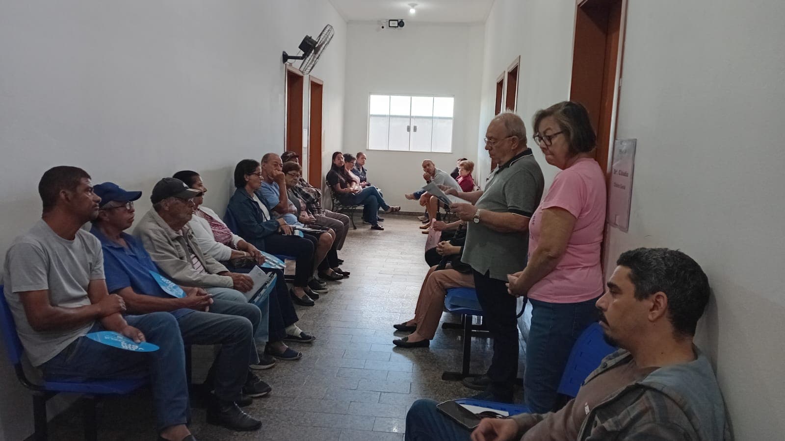 Ação do Novembro Azul mobiliza pacientes no Centro de Especialidades Médicas