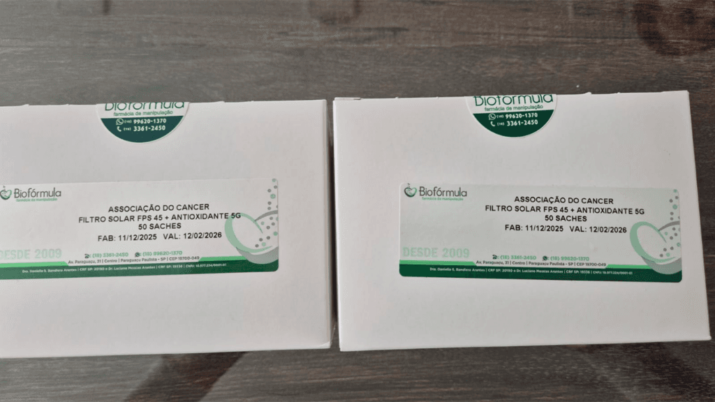 Biofórmula apoia campanha Dezembro Laranja com doação de protetores solares