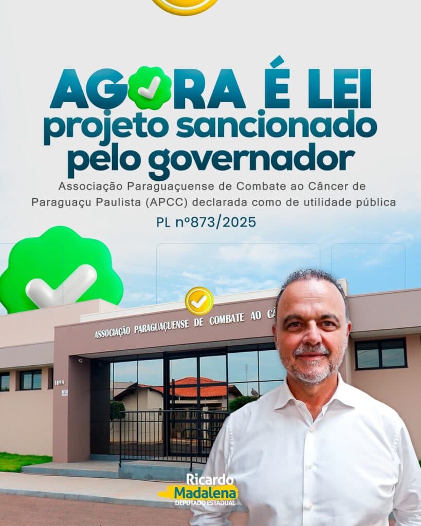 Agora é lei!